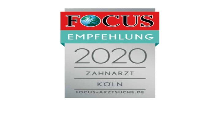 FOCUS Empfehlung 2020 — Zahnarzt Köln